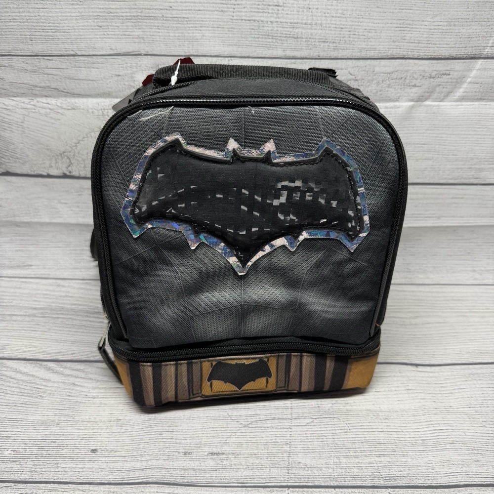 New Batman Lunch Box Bag With Detachable Cape